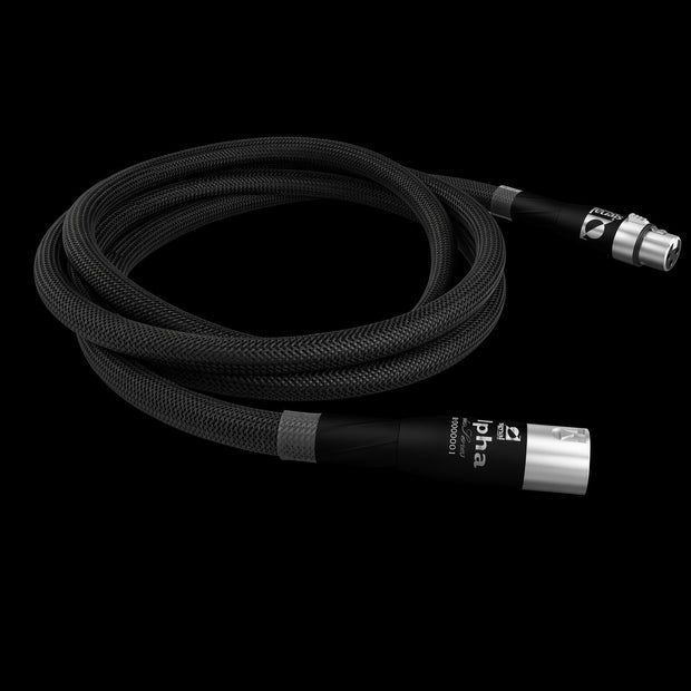 Full length view of Signal Projects Alpha Digital AES cable