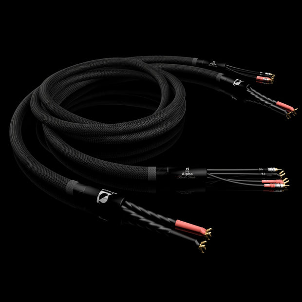 Pair of Signal Projects Alpha speaker cables