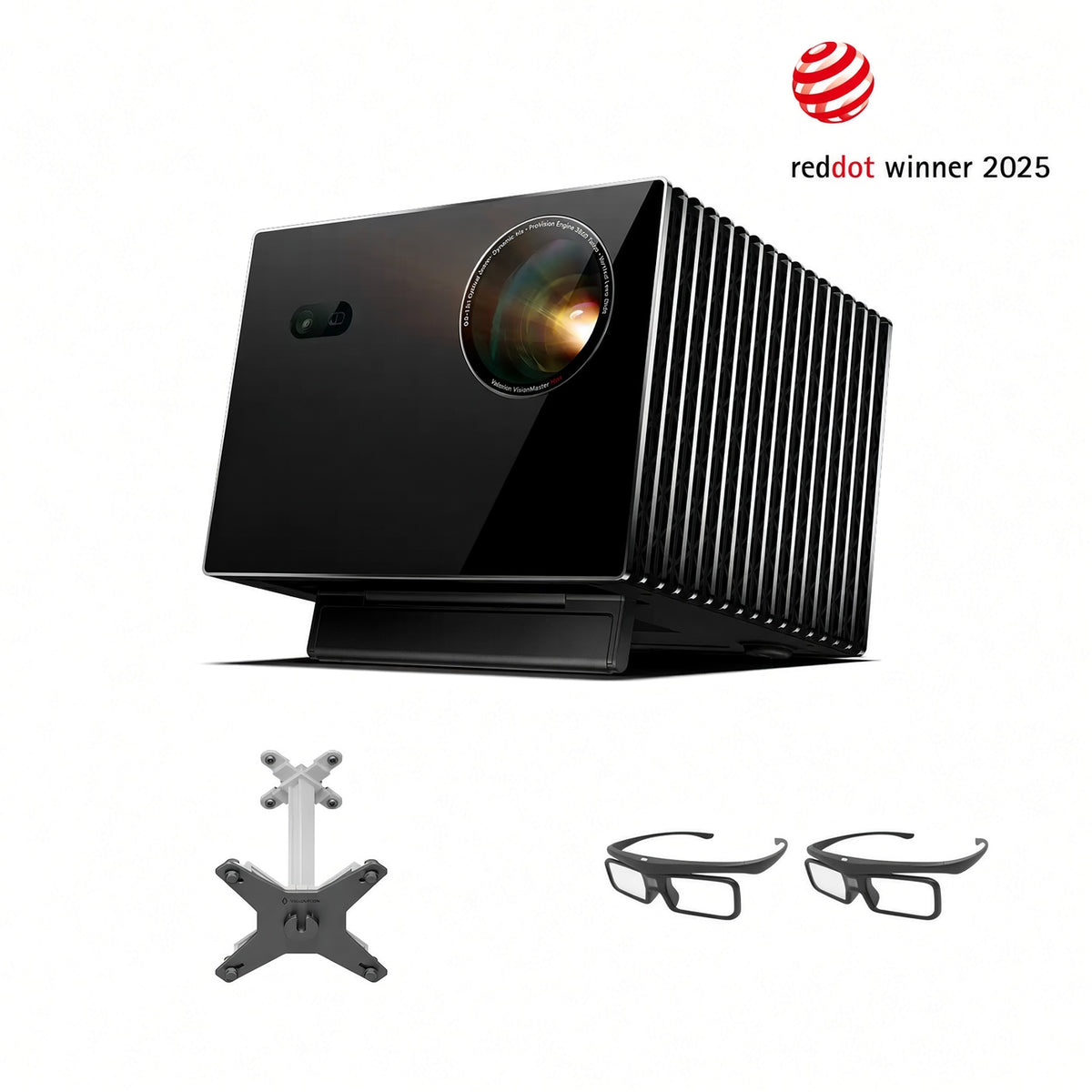 Valerion Visionmaster Max with ceiling support and 2 pieces of 3D goggles