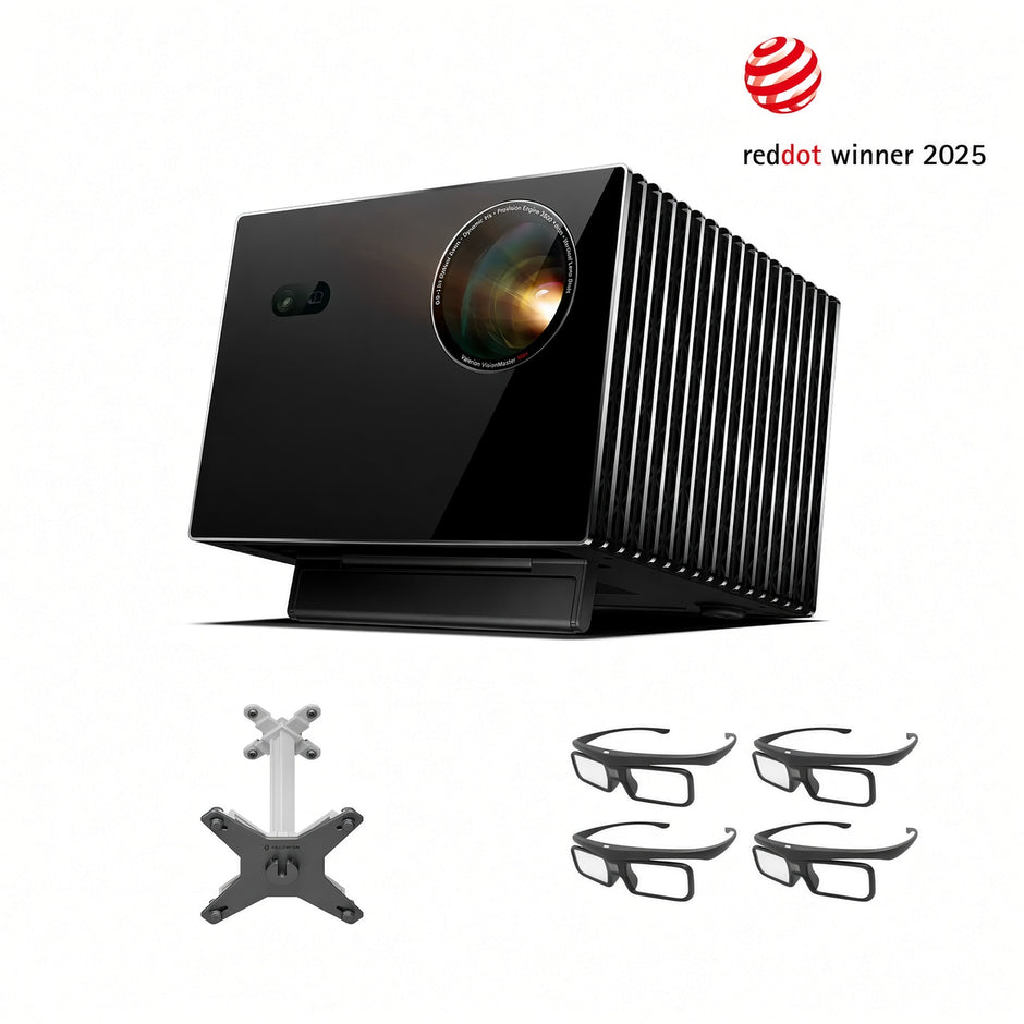 Valerion VisionMaster Pro 2 連同配件支架和3D 眼鏡
