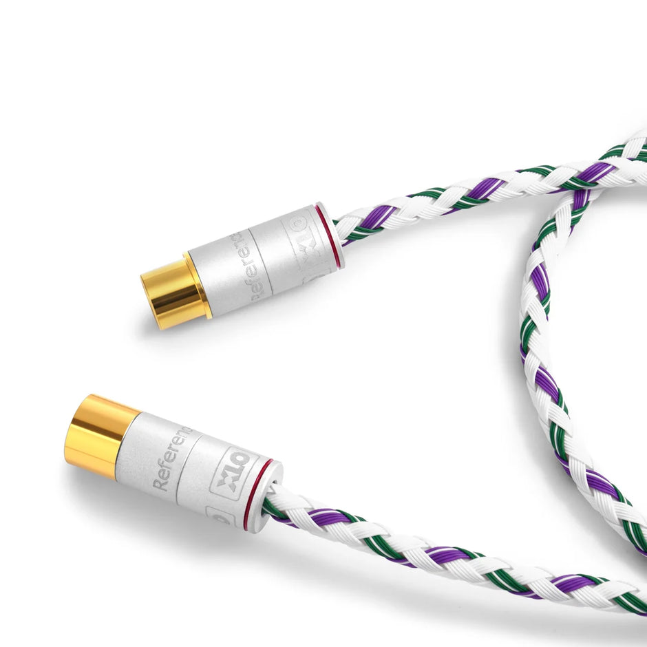 Coiled XLO R35 Reference Series XLR interconnect cable