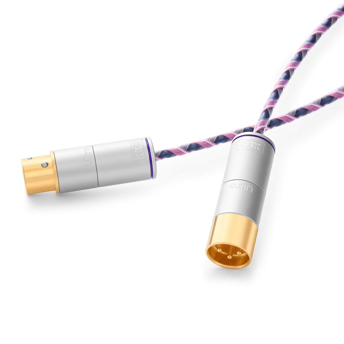 Coiled XLO U35 Ultra Series XLR interconnect cable
