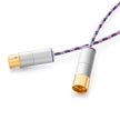 Coiled XLO U35 Ultra Series XLR interconnect cable