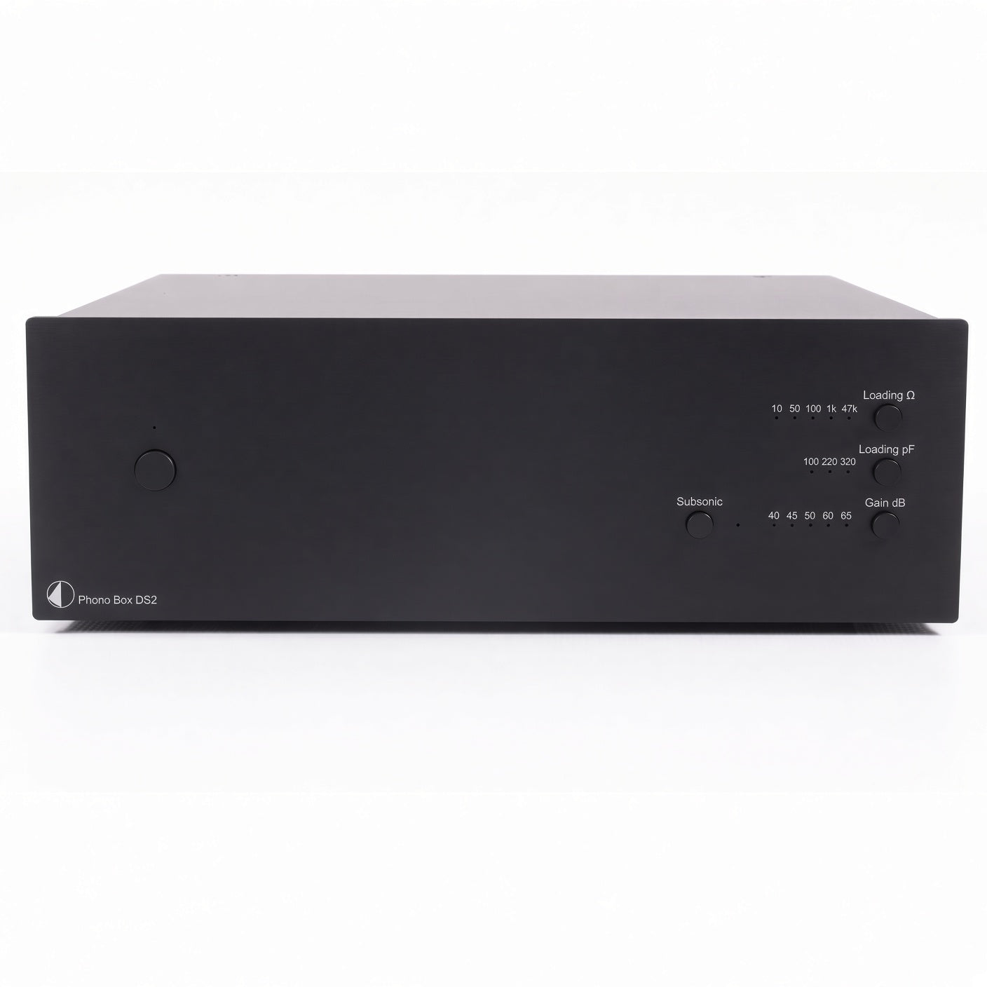 Pro-Ject Phono Box DS2 MM/MC phono preamplifier in black