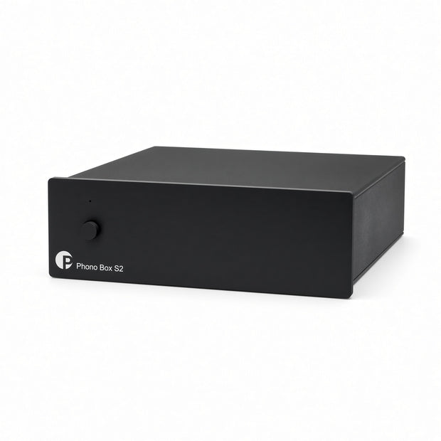 Pro-Ject Phono Box S2 MM/MC phono preamplifier in black